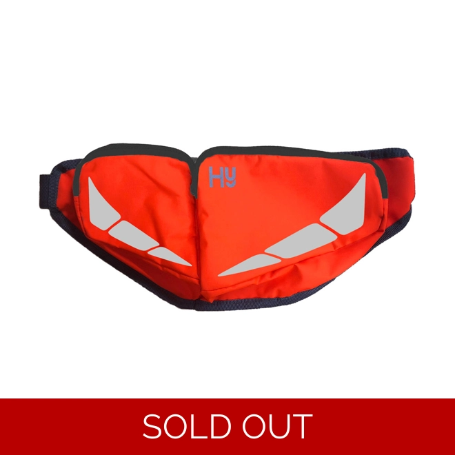 product Image for Reflector Bum Bag by Hy Equestrian - Orange - One Size